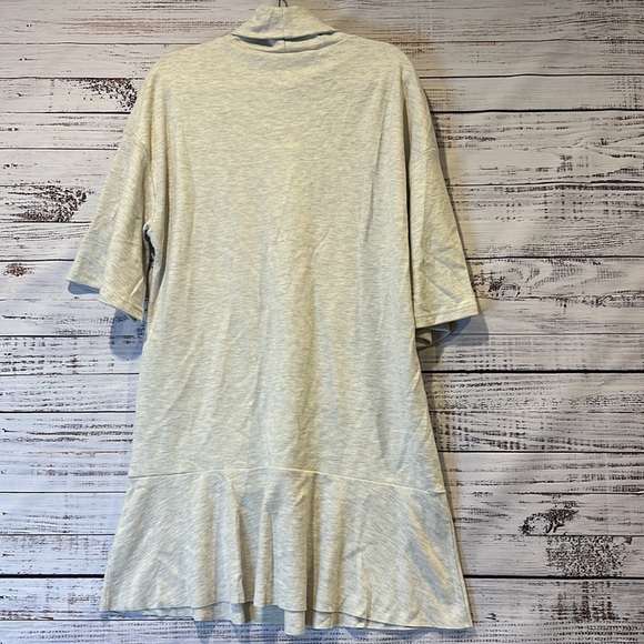 NWT Asos Grey Sweatshirt‎ Cowl Neck Dress Size 10 - Picture 2 of 8
